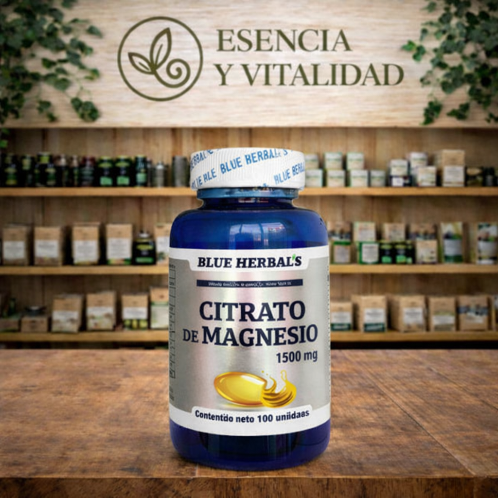 Citrato de Magnesio Blue Herbals