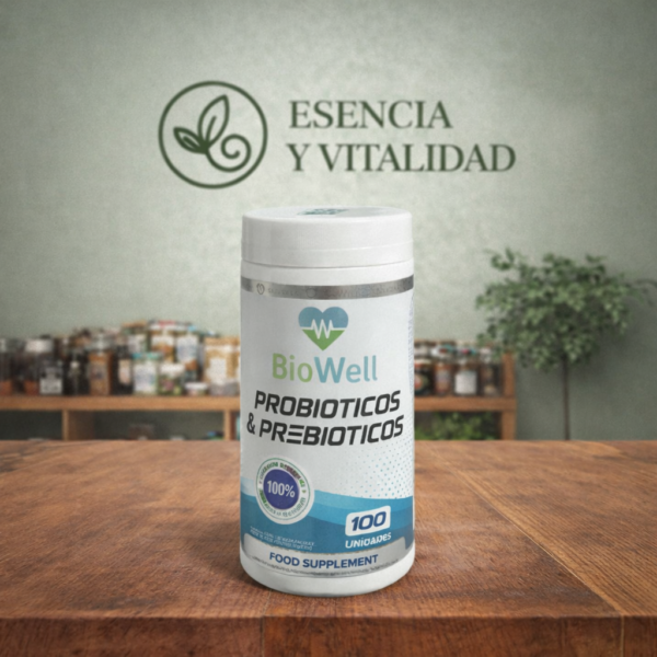 PREBIOTICOS Y PROBIOTICOS X100 BIOWELL Probióticos & Prebióticos BioWell
