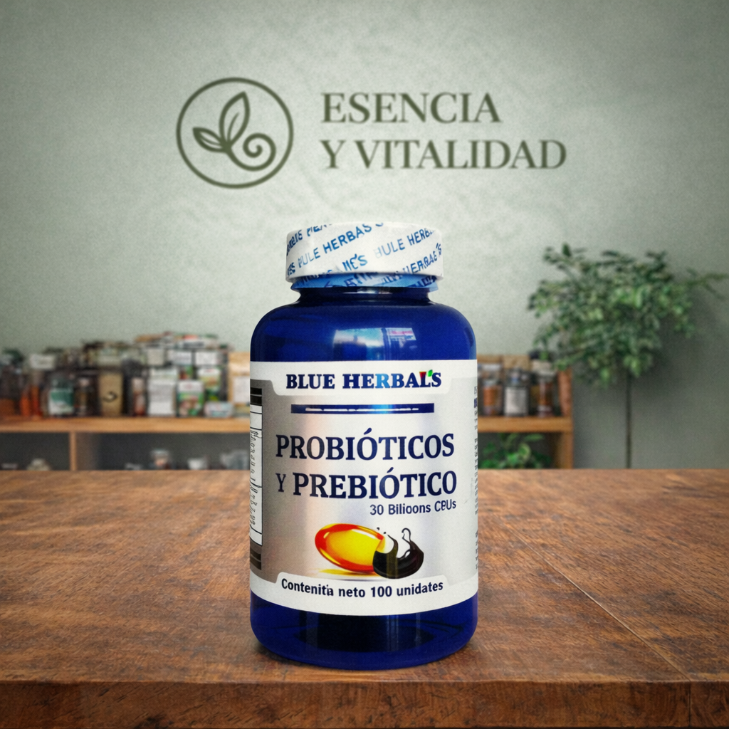 Probióticos & Prebióticos Blue Herbals