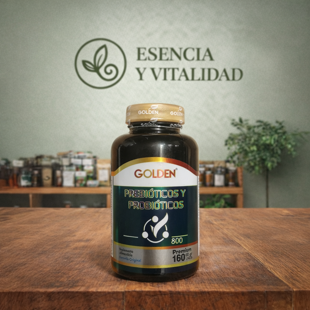 Prebióticos y Probióticos Golden