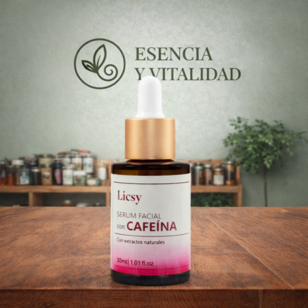 Serum Facial con Cafeína Licsy