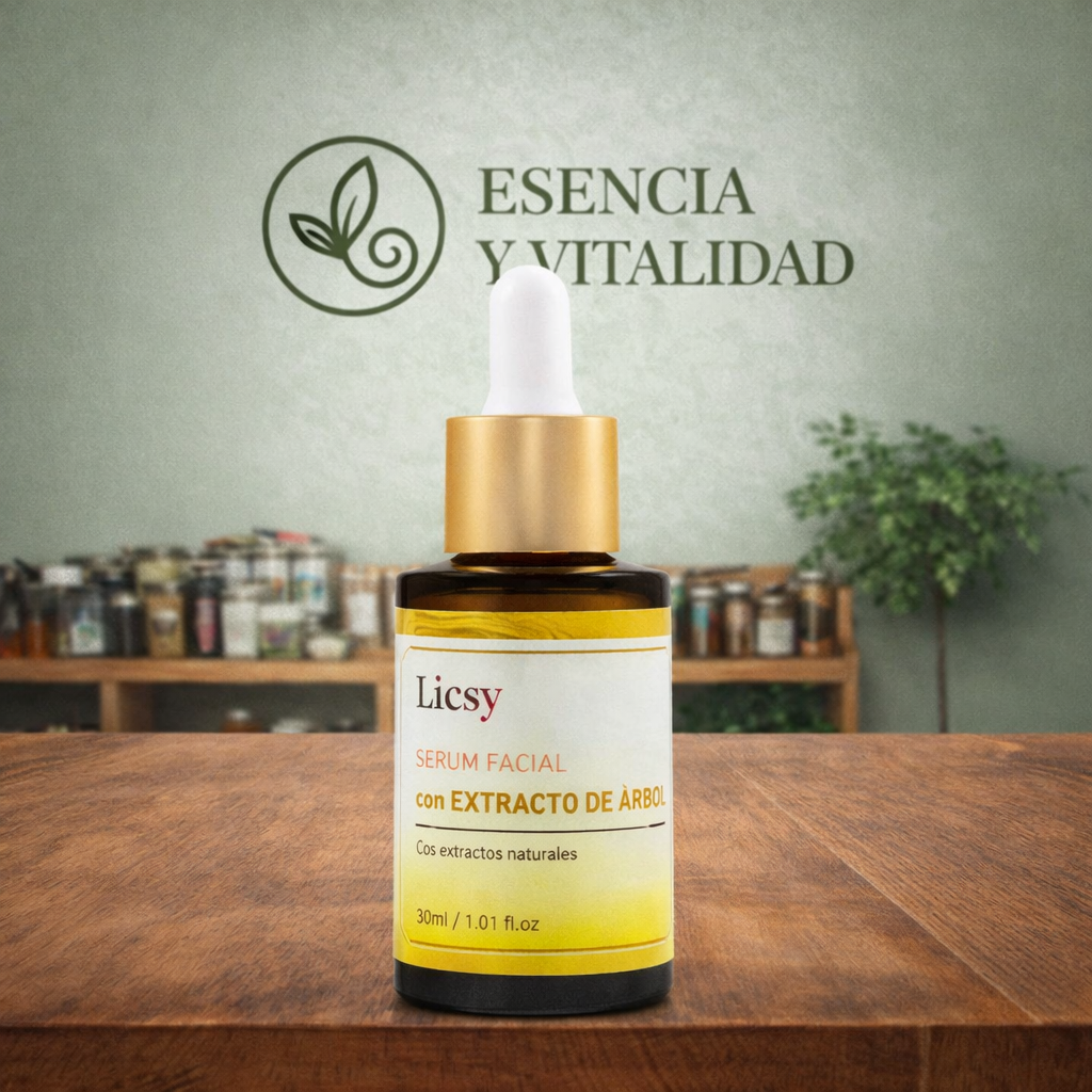 Serum Facial con Extracto de Árbol – Licsy