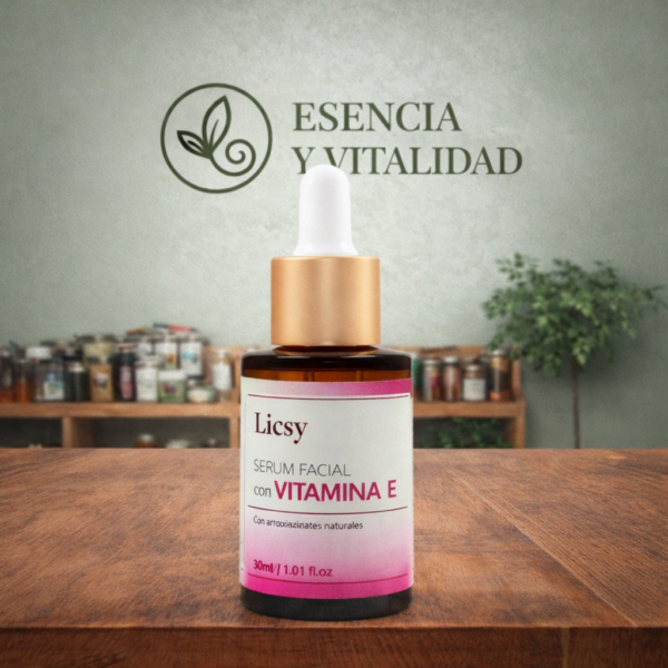 Serun vitamina e Serum Facial con Vitamina E Licsy