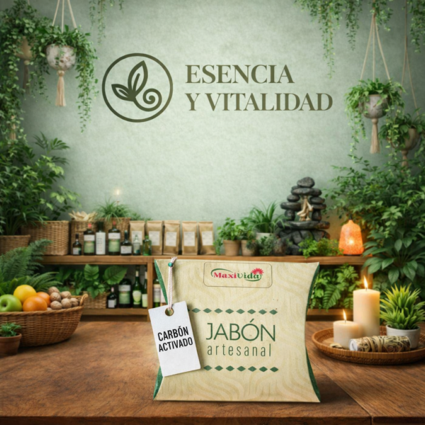 Jabón Artesanal de Carbón Activado