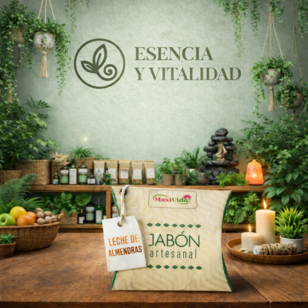 Jabón Artesanal de Leche de Almendras
